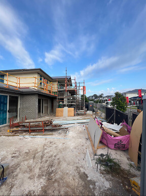 Domaine Display Home Landscaping Project in Thornton prior to landscape construction. 