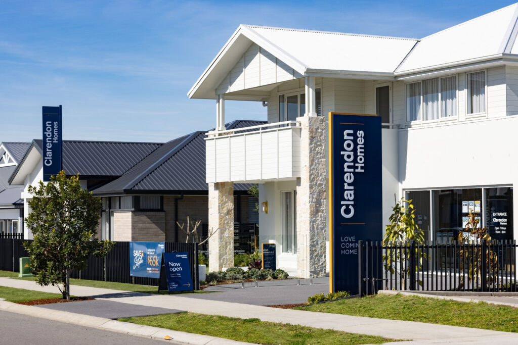 New build landscaping for Clarendon Display Homes Hunter Valley NSW Newcastle NSW