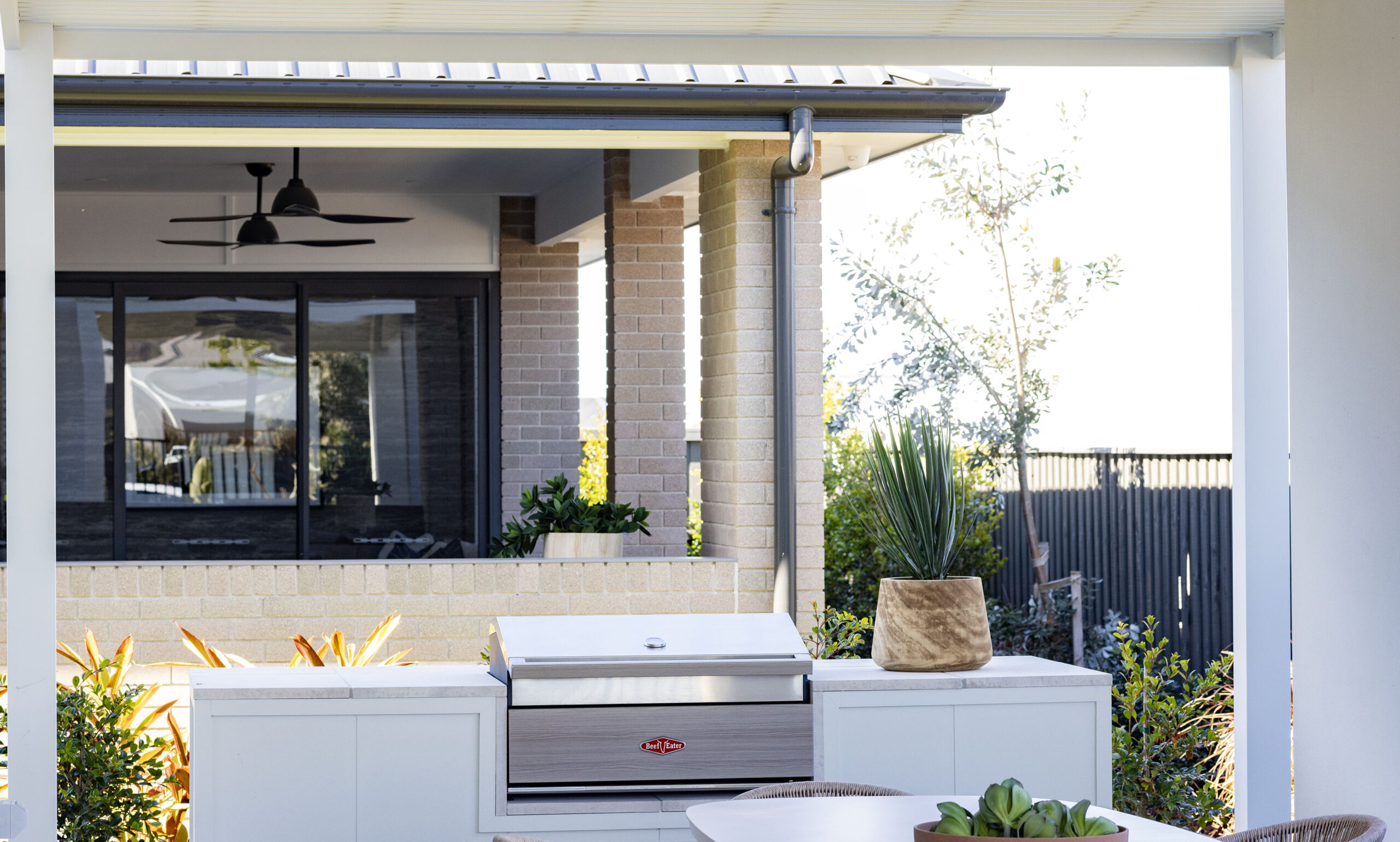 Outdoor Kitchen and Dining Area Newcastle NSW