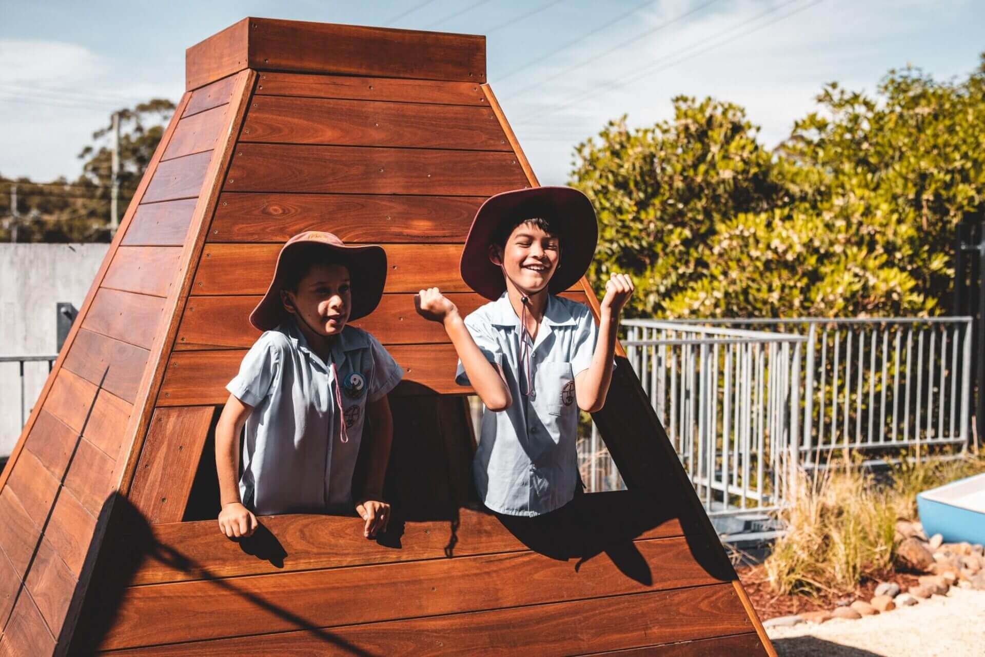 Natural Play Space School Landscaping Project Newcastle NSW