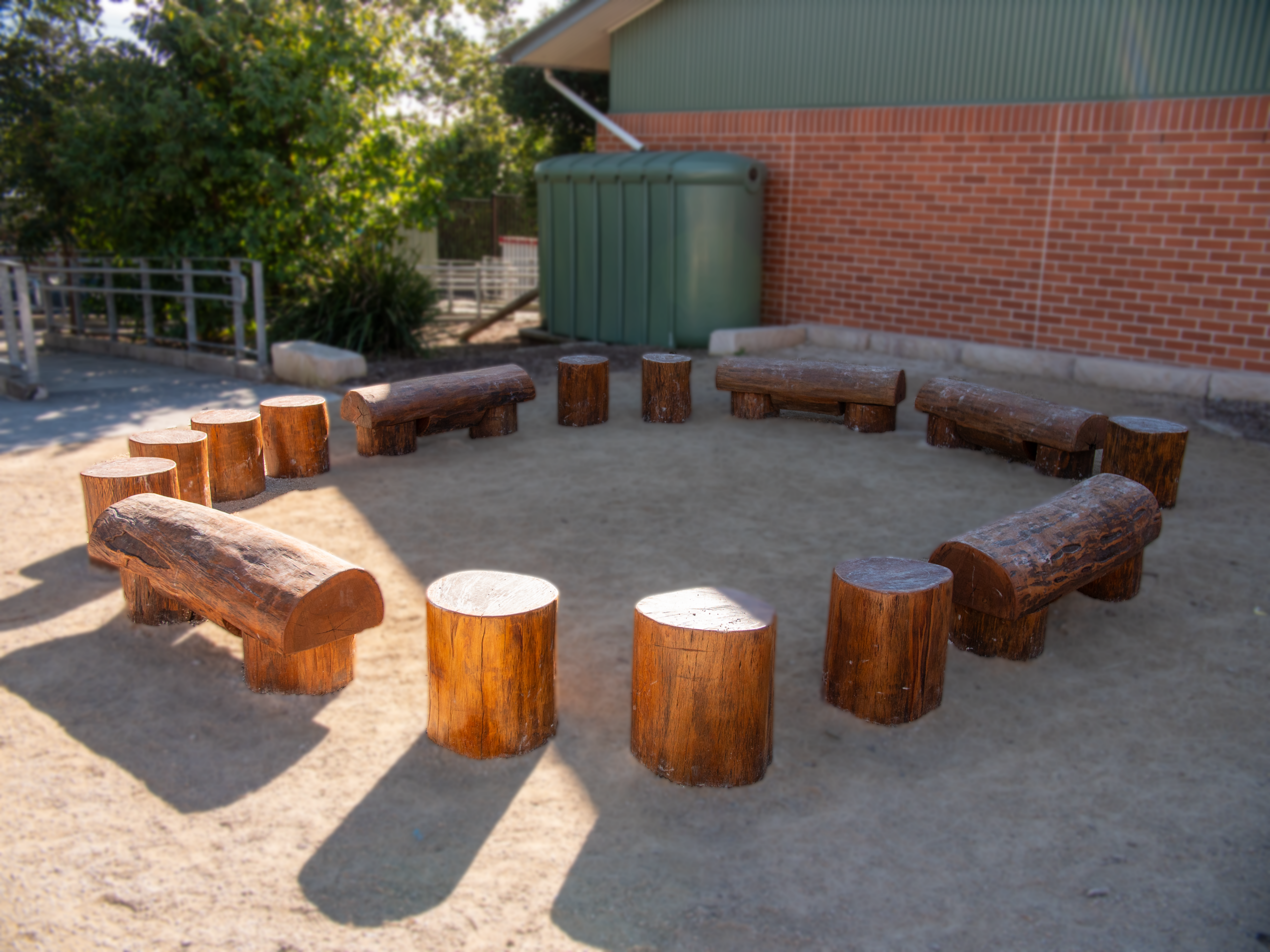 Aboriginal Yarning Circle Landscaping Design and Construct Newcastle Hunter Valley NSW