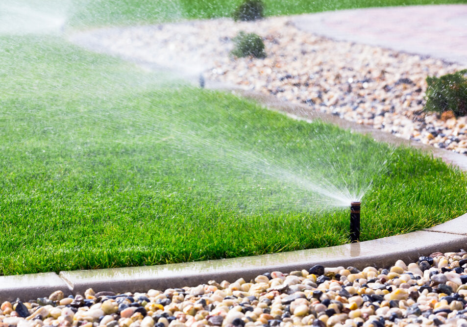 Automatic,Sprinklers,Watering,Grass