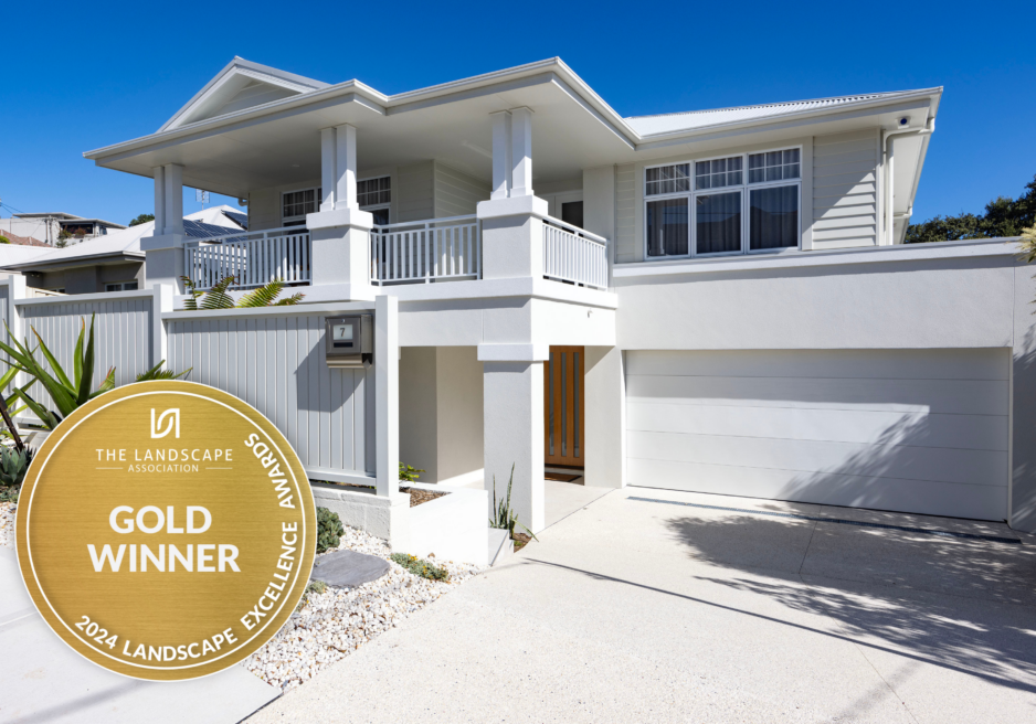 Bar Beach landscape design project, Gold Winner in the 2024 Landscape Excellence Awards